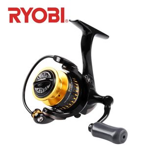 Carretes Baitcasting RYOBI ULTRA POWER 500/800/1000 carrete de pesca giratorio Mini ruedas 6 + 1BB alimentador carrete de Metal de carpa de agua salada