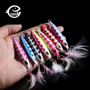 BAITS LURS QXO VIB Fishing Metal Jig Spoon Hiver Goods for Octopus Jigging Lure Ice Spinners Bait Shad 230504