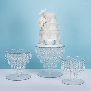 Outils de cuisson 1-3 pièces/ensemble, présentoir en acrylique pour desserts de mariage, gâteaux multicouches