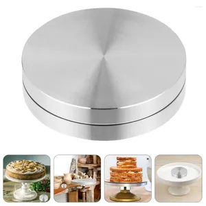 Outils de cuisson, Base de plateau tournant, supports d'armoire de cuisine, roulement en alliage d'aluminium, axe de disque rotatif