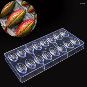 Moldes para hornear molde de chocolate 3D Cake transparente Take Transparent Fondant Finant Candy Molde Decorating Herramientas Accesorios