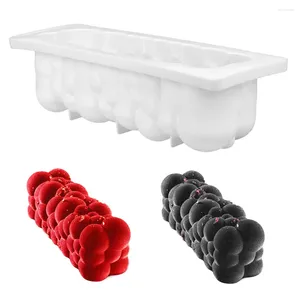 Moldes para hornear Herramientas de cocina para pasteles Party Home Party Mousse Hacer postre 3d Cake Mold Cloud Molde de silicona