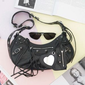 Balencig Diseñadores Le Cagole Half Moon La más alta calidad Nueva bolsa de motocicleta Moda al aire libre Crossbody Luxurys Satchel Bolsos para mujer Totes Monederos Hot Girl Vinta