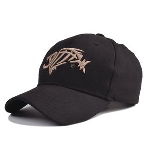 Ball Caps 2022 Fishing Cap Baseball For Men Sunshade Sun Fish Bone Embroidered Hook High Quality Hats Dad Hat G.loomis