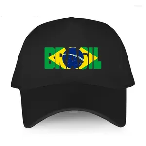 Tapas de pelota Capas de béisbol ajustables Hombres de lujo Lettera Brasile Bandiera Man Hip Hop Corto Corto Snapback Snapback Sport Sport Bonnet