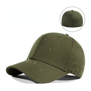 Casquettes de baseball automne imperméable ajusté Baseball pour homme femme dos fermé Sport chapeaux 5758 SM 5859 LXL 230321