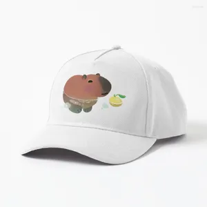 Gorras de béisbol Capybath Time Cap diseñadas y vendidas por Pikaole, uno de los más vendidos