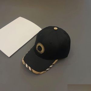 Ball Caps Casquette Designers Hat Luxury Fashion Letters Baseball Cap Stripe Stitching Woman Men Sports Outdoor Travel Soleil Très Drop Dh7ve