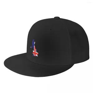 Casquettes de baseball Cool Langue Drapeau Hip Hop Casquette de baseball Pour Hommes Femmes Personnalisé Snapback Unisexe Union Jack Papa Chapeau Printemps