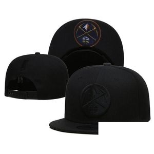 Casquettes de baseball Denvers Nets 27 Murray 15 Jokic 22-23 2023 Finales Champions Vestiaire 9Fifty Snapback Hat B0 Drop Delivery Fashion Accesso Dhico