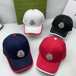 Ball Caps Fashion Men Designer Femmes 2024 Nouveaux chapeaux de sport officiel 1 1 moule personnalisé en toile classique Cap de baseball CAPIR ALIGNABLE