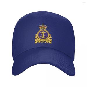 Gorras de béisbol de moda Royal Canadian Navy gorra de béisbol mujeres hombres transpirable Canadá ancla emblema papá sombrero verano sombreros al aire libre Snapback