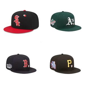 Casquettes de baseball ajustées Baseball Hip Hop Street Chrome Flex Fit Flat Brim Full Closed Hat Wholesale 230517