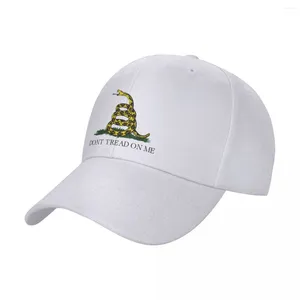 Gorras de béisbol Bandera de Gadsden No me pises Libertario Segunda enmienda 2A Amarillo HD TIENDA ONLINE DE ALTA CALIDAD Gorra de béisbol