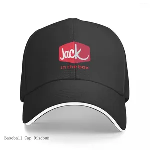 Gorras de bola Jack In The Box Gorra de béisbol Bobble Hat Snap Back Boy Niño Mujer