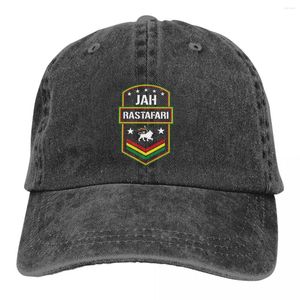 Casquettes de baseball Jah Rastafari de Juda classique étoile casquette de Baseball hommes chapeaux femmes visière Protection Snapback Rasta drapeau Lion