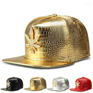 Casquettes de baseball Version coréenne du chapeau à bord plat en alliage de diamant Cannabina Tide casquette de Baseball Hiphop Hip-hop vente en gros