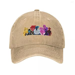 Ball Caps Lore Olympus Personnages principaux mémorables Moments webtoon Art Cowboy Hat Drop Chapeaux Femme Men's