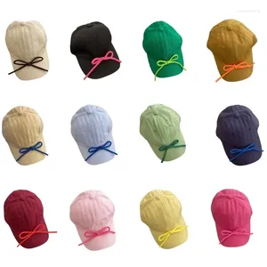 Ball Caps moderne Colorful Bow Baseball Hat pour exercice Soccer Yoga Sports