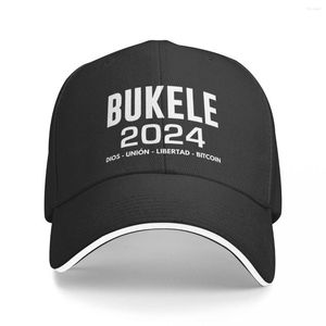 Casquettes de baseball Nayib Bukele 2024 Dios Union Libertad Casquette de baseball personnalisée unisexe hommes femmes sport chapeaux d'été casquette