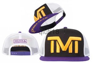 Gorras de bola Nuevo signo de dólar El dinero TMT Gorras Snapback Caps Hip Hop g Sombreros Moda para hombre Gorra de béisbol Marca para hombres Mujeres x0912