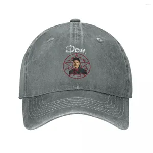 Ball Caps rétro Dean Winchester Devils Trap Trucker Trucker Vintage Vintage Wasted Supernatural Casquette Dad Hat pour hommes Femmes Réglable