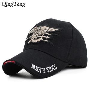 Casquettes de baseball Équipe Tactique Casquette de baseball Hommes Navy Seals Casquettes Marque Gorras Coton Armée Chapeau Noir Os Mâle 231204