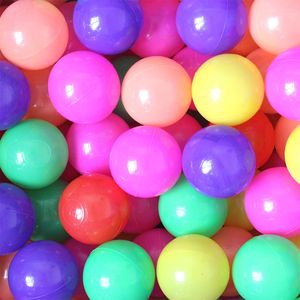 Eco-Friendly Colorful 100 Pcs Soft Plastic Water Pool Balls for Stress Relief and Outdoor Fun