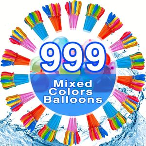 Ballon 999pcspack Ballons D'eau Rapide Gonflable D'été En Plein Air Adulte Jeu Jouet Enfants Ensemble Po Ballon 230605