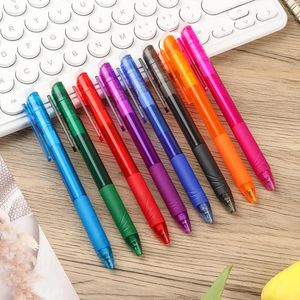 Stylos à bille 0.7mm stylo effaçable recharges appropriées ensembles créatifs colorés école bureau papeterie Gel fournitures d'écriture