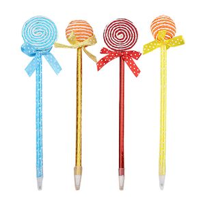 Stylos à bille kawaii bonbon style sucette promotion jolie fille cadeau pour fournitures de papeterie de bureau scolaire