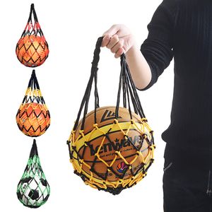 Balles 10 sac en filet de basket-ball en nylon sac de rangement audacieux balle unique appareil portable sports de plein air football volley-ball sac