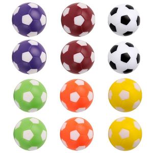 Balles 12-Pack 36mm Taille Réglementaire Ballons de Football de Table Baby-Foot de Table Balles de Rechange Multicolore 230614