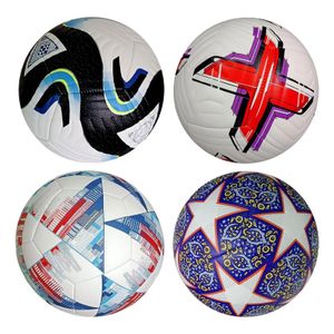 Balones Balones Balón de fútbol Tamaño 5 Costura sin costuras Fútbol Cuero Partido oficial 231030 Entrega de caída Deportes al aire libre Atlético Outdoo OTJL9