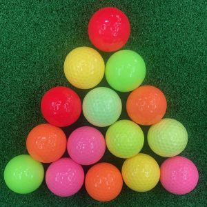 Balles colorées Marque Bon état Balle graduée Comprend 10 balles de golf performantes 2 ou 3 balles longue distance mixcolour nouveau