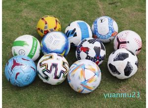 Ballons de Football, nouvelle mode, coupe du monde haut de gamme, personnalisé, taille officielle, pour le jeu