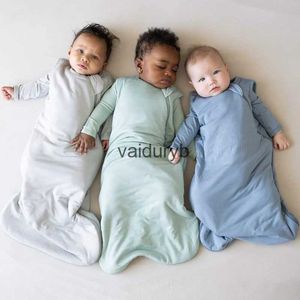 Saco de dormir de fibra de bambú para bebé, saco infantil con cremallera suave y cómodo, bolsas de dormir sin mangas para recién nacidovaiduryb
