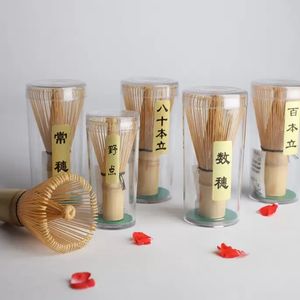 Bamboo Tea Whik Brushes Cérémonie japonaise Matcha Poudre Poudre Cake Café Green Bruss Brushes Scoop