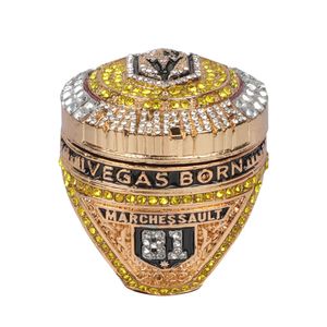 Anillos de banda anillos de campeonato de hockey personalizados para fanáticos regalos conmemorativos coleccionables para hombres 231114