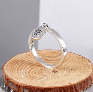 Anillos de banda Pan Family Ring 925 Plata Nuevo Anillo de candado personalizado Anillo para mujer Iaoe