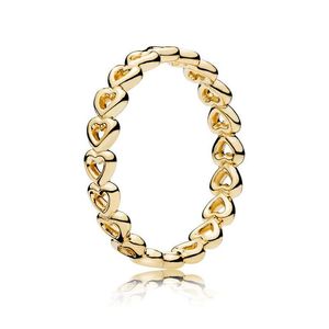 Anillos de banda Trendy 925 Sterling Sier Heart Crown Shape Womens Original Pandora Wedding Jewelry Accesorios de moda Drop Delivery Ring Dho2H