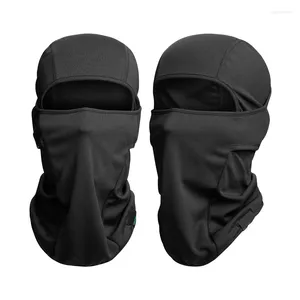 Bandanas 1 pieza pasamontañas máscara facial a prueba de viento esquí ajustable para senderismo al aire libre escalada ciclismo motocicleta protección UV unisex-adulto