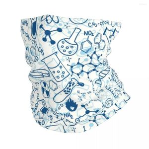 Bandanas de laboratoire de chimie, cache-cou pour femmes et hommes, écharpe Tube de Ski d'hiver, guêtre Science biologie, couverture faciale