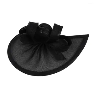 Pañuelos para fiesta de cóctel, tocado, tocado, elegantes sombreros de té, adorno para el cabello, accesorios Vintage