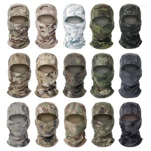 Bandanas militaire tactique cagoule masque complet Paintball Bandana armée pêche en plein air chasse Camouflage cache-cou