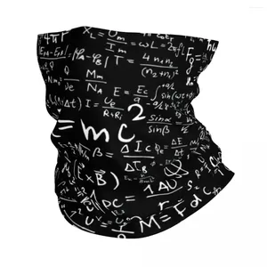 Bandanas Physique Équations Bandana Cache-Cou Protection UV Visage Écharpe Couverture Femmes Hommes Geek Science Math Chapeaux Tube Cagoule