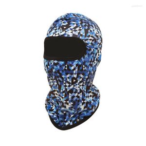 Bandanas Solide Masque de Ski pour Hommes Coupe-Vent Respirant Léger Couverture Complète Cagoule Noir Couvrant Le Cou Leggings Bonnets