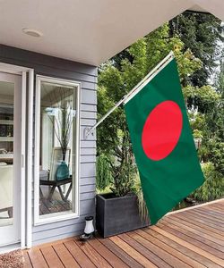BANGLADESH FLAG COUNTRAL BANNIER NATIONAL 90X150 CM BANNIER DE DÉCORATION DE SOIRIT