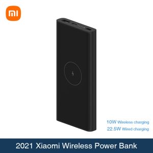 Banque Xiaomi Wireless Power Bank 10000mAh WPB15PDZM USB C PD 22,5W MI Powerbank 10000 10W CHARGEUR SELLESSE SELL pour l'iPhone 13 12