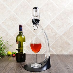Bar Tools Aérateur de vin avec support Set 098834 Magic Decanter Set d'aérateur de luxe Essential Wine and Tower 230508